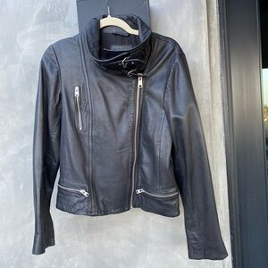 AllSaints Leather Jacket (Size 10)